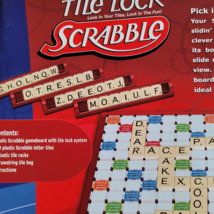 Tile Lock SCRABBLE  Winning Moves Games  Hasbro Family Travel Winning Moves Fun - £10.26 GBP