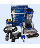 Bissel 15489 ProHeat 2X Revolution Pet Upright Carpet Cleaner Blue #MP8678 - $141.98