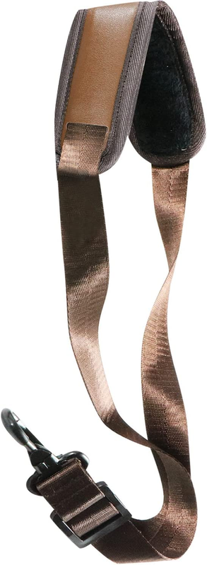 Saxophone Neck Strap Soft Sax Leather Strap Padded for Alto Sax Tenor Clarinet B Item image 7