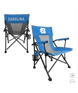 North Carolina Tar Heels Hard Arm Chair Blue White NCAA Tailgating Camping - $139.22 CAD