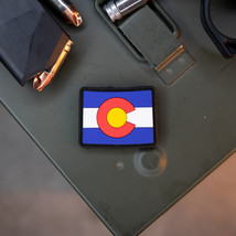 Colorado State Flag PVC Ranger Eye - £5.45 GBP