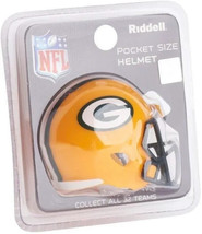 *Sale* Green Bay Packers 2&quot; Pocket Pro Speed Nfl Football Helmet Riddell! - £7.59 GBP