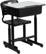 Flash Furniture Nila Set of 3 Adjustable Height Student Desks and Chairs... - €576,07 EUR