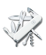 Victorinox Swiss Army Climber Pocket Knife White 1.3703.7 - $33.47