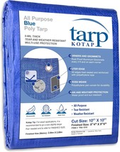 Kotap 10 x 10 Ft. All-Purpose Multi-Use Protection/Coverage 5-mil Poly T... - $470.09 MXN