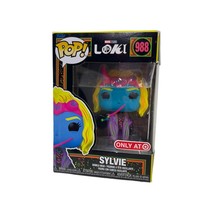 Funko POP! Sylvie Loki Marvel Studio Special Exclusive Pop 988 Blacklight - $10.09