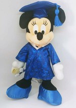 Minnie Mouse Disney Parks Diploma Plush Stuffed Doll Figure 2016 Graduation - £29.64 GBP