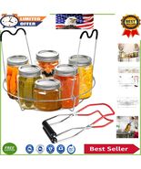 Multi-Functional Canning Rack with Expandable Features and Silicone Grips - $774.08 MXN