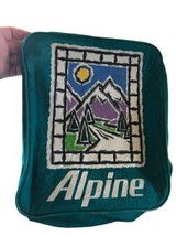 Vtg Alpine Duffle Gym Bag 80s 90s Nylon Mountain Woods Outdoor Hiking Men Women - $37.39
