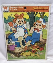 Vintage 1980 RAGGEDY ANN and ANDY Whitman Preschool FRAME TRAY PUZZLE - £11.84 GBP