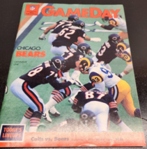 Indianapolis Colts Vs. Chicago Bears GameDay September 11, 1988 @Hoosier Dome - £9.57 GBP