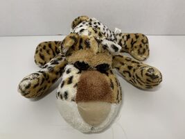 Tri Russ Marge plush cheetah leopard jaguar brown tan cream stuffed anim... - $20.57