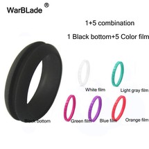 Can DIY Change Color 10Color Combinations Silicone Ring For Men Women Hypoallerg - £7.51 GBP