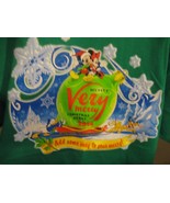 NWT Walt Disney Parks Very Merry Christmas Shirt Kids M 10/12 Green 2014... - £11.00 GBP