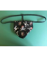 New Mens PIRATE SKULLS CROSSBONES Halloween Costume Gstring Thong Underwear - $27.87 CAD