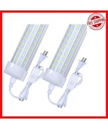 2-Pack LED Shop Light | 3500LM 28W U-Shape Design, Linkable &amp; Energy Eff... - $70.23 CAD