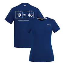 Yonex 23SS Women&#39;s Round T-Shirts Sports Badminton Clothing Asia-Fit 239... - $36.81