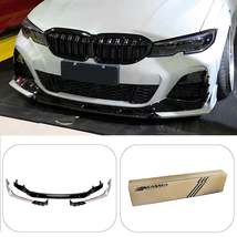 White AKASAKA Bumper Lip Splitter Kit Fit fits BMW G20/G21/G28 3 Series M Sport - £337.22 GBP