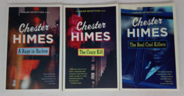 Harlem Detectives 1-3 Chester Himes Vintage Crime Rage in Harlem, Crazy Kill, Re - £34.87 GBP