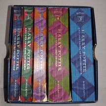 Harry Potter Boxset Paperback Books 1 through 5 J. K. Rowling Box Set - $15.20