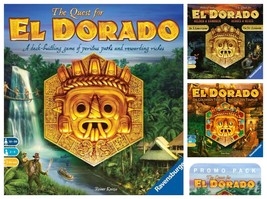 The Quest for El Dorado with Golden Temple, Heroes &amp; Hexes, Promo Pack A... - £49.84 GBP