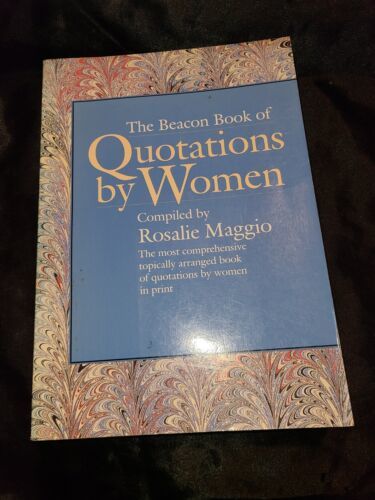 Beacon Book of Quotations by Maggio, Rosalie - $6.92