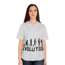 Women&#39;s Evolution AOP Baseball Jersey: Moisture-Wicking, All-Over Print - £28.47 GBP