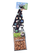 Minecraft Multi-Character ID Badge Holder Lanyard Officially Licensed BioWorld - £3.85 GBP