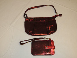 Avon Womens Ladies small Purse w/ Wristlet Bag Purse Wallet F3553151 EUC;; - £16.39 GBP