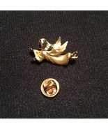 Vintage Poke a Dot Small Gold Tone Angel Pin Hat Pin-Brooch-Lapel-Tie - £7.47 GBP
