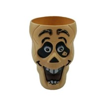 Vintage Halloween Blow Mold Plastic Tumbler Cup Skeleton - £3.78 GBP