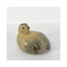 Vintage Button Quail Partridge Ceramic Pottery Small  Figurine Bird Mini 2” - $15.00