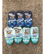 lot of 7 Bic EasyRinse Anti-Clogging 4-Blades Women &amp; Men Disposable Razors - $413.73 MXN