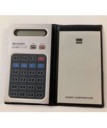 Sharp EL-8130 vintage calculator in etui LCD 1977 - £10.61 GBP