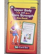 Upper Body and Core Strength Fun Deck (56 Card Set) - £10.88 GBP