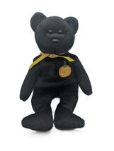 TY Beanie Babies 2001 Haunt Halloween Bear 8&quot; Plush No Heart Tag - $7.95