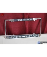 1972 Chevy Chevrolet GM Licensed Front Rear Chrome License Plate Holder ... - $1,979.99