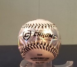 Franklin Soft Strike Chrome Indoor/Outdoor Baseball 9in 4oz Hollow Rubbe... - $7.80