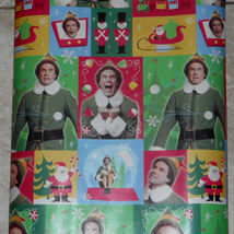 American Greetings Elf Movie Will Ferrell Christmas Wrapping Paper 20 sq... - £15.75 GBP