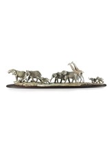 Lladro 01009394 African Savannah Wild Animals Sculpture New - $7,184.00