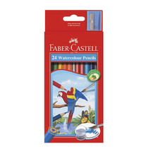 Faber-Castell Coloured Pencil Water Colors Red Range (24pk) - £30.85 GBP