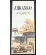 1971 Arkansas Texaco Oil Street Road Map -- HM Gousha - $9.49