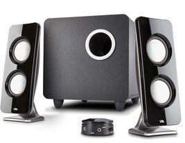 Cyber Acoustics CA-3810 2.1 Multimedia Speaker System with Subwoofer, 80 Watts P - $95.92+