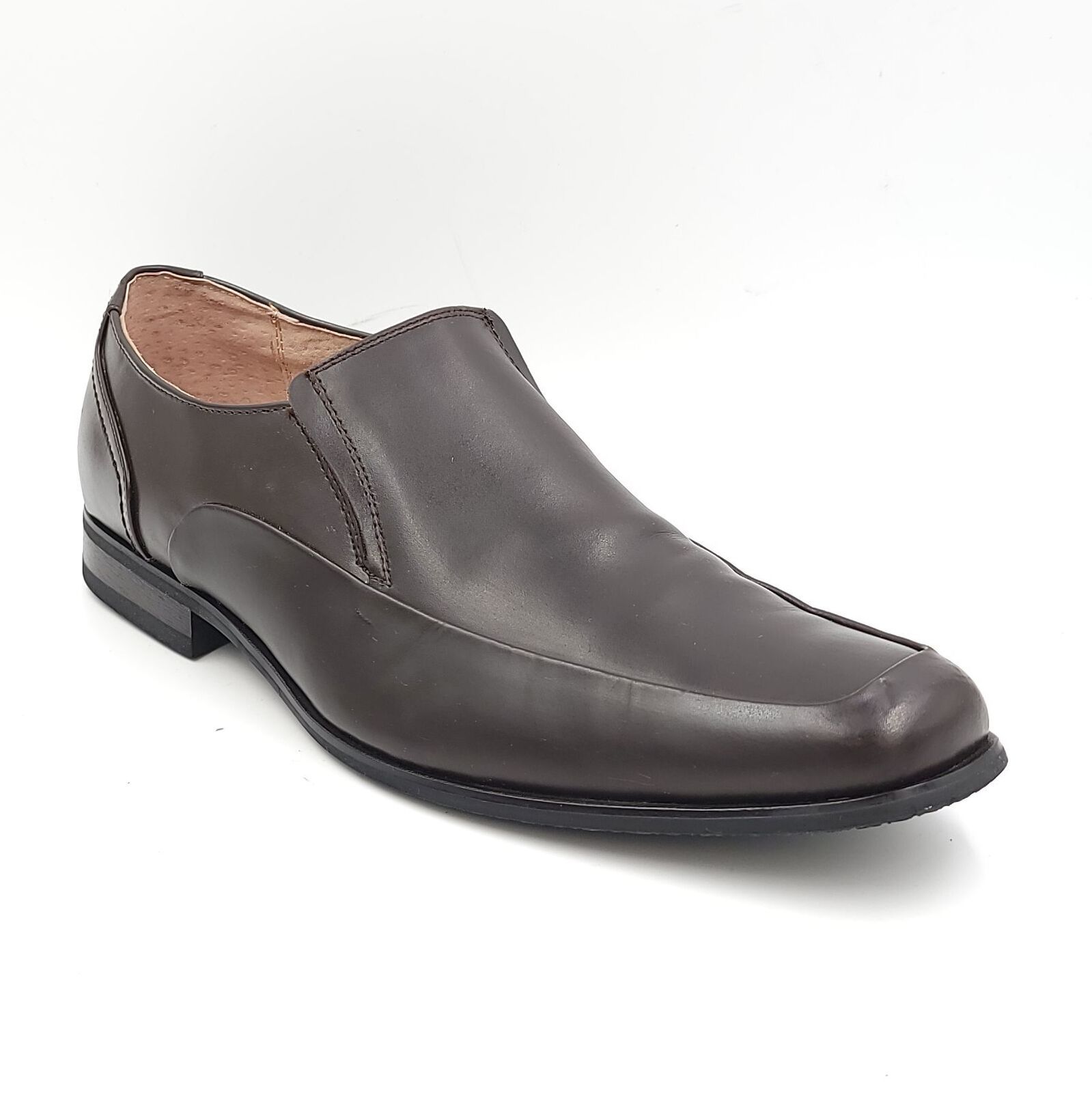 Primary image for J Ferrar Men Slip On Apron Toe Loafers Size US 11M Brown Leather