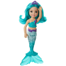 Barbie Dreamtopia Chelsea Teal Mermaid Doll GJJ85 - £11.71 GBP