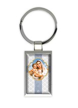 Our Lady Mary with Baby Jesus : Gift Keychain Catholic Virgin Mary Mother of God - £6.29 GBP