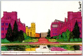 Postcard University Of Washington Seattle Washington - £8.78 GBP