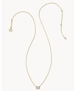 Kendra Scott Isabella Yellow Gold 14k White Diamond Necklace .18ct $995,... - $440.04 CAD