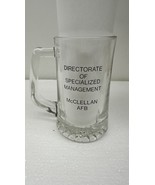 McClellan AFB Glass Mugs Directorate Of Specialized Management Stealth 1... - $41.53 CAD