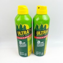 TWO 3M Ultrathon Insect Repellent 8Hr Release Protection Sweat Resist 6o... - $49.99